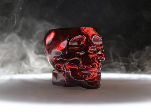 Milkhouse Candles LE SKULL HALLOWEEN 9oz: WICKED APPLE