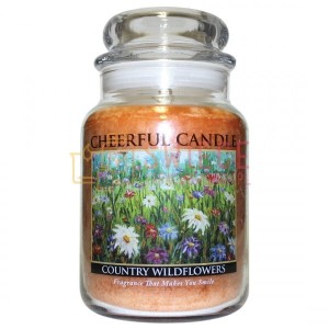 Cheerful Candle COUNTRY WILDFLOWERS Świeca Duża
