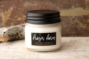 Milkhouse Candles FRASER FARM Mini Mason