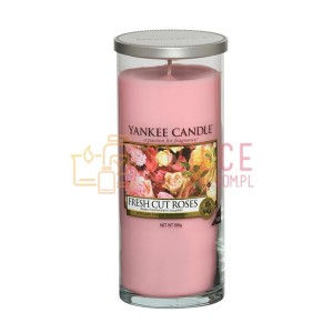 Yankee Candle Fresh Cut Roses Pilar Duży