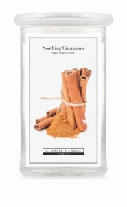 Classic Candle SOOTHING CINNAMON 2 Wick Large Jar