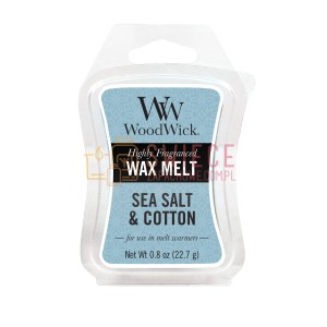 WOODWICK Sea Salt & Cotton Woski Zapachowe