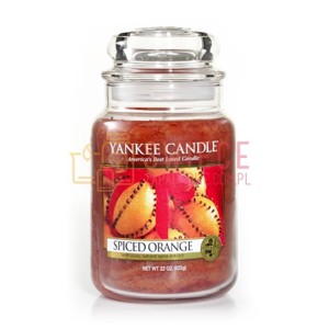 Yankee Candle Spiced Orange Słoik Duży