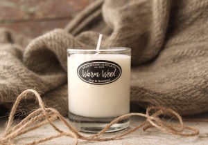 Milkhouse Candles WARM WOOL Shot