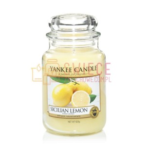 Yankee Candle Sicilian Lemon Słoik Duży