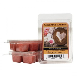 Cheerful Candle RUSTIC ROMANCE Wosk