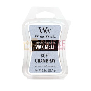 WOODWICK Soft Chambray Woski Zapachowe